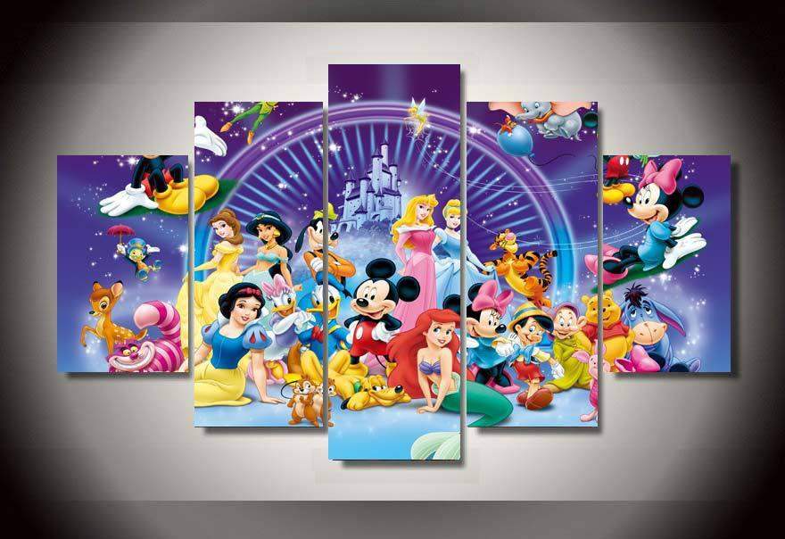 Snow White Canvas Wall Art Snow White Canvas Wall Art