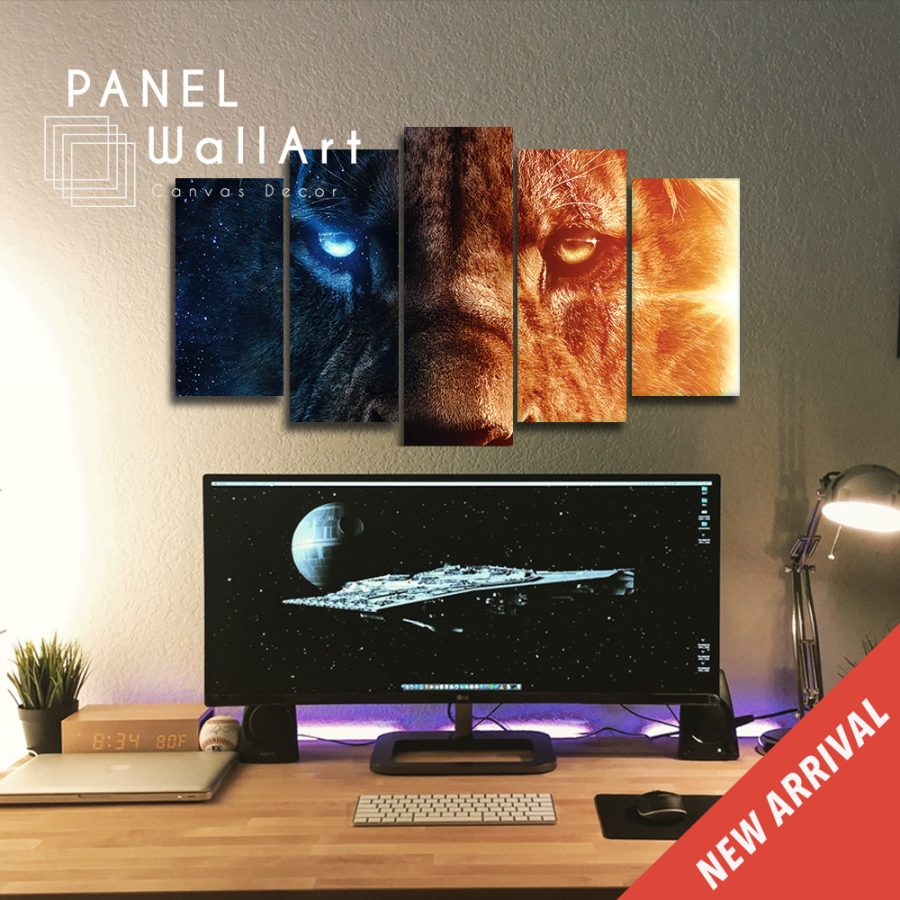Spirit Of A True Lion Canvas Wall Art