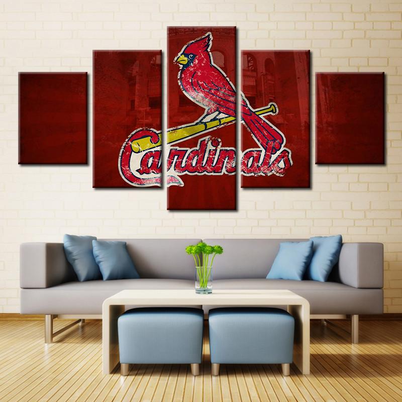 St. Louis Cardinals Team Canvas Wall Art