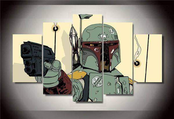 Star Wars Storm Trooper Comics Canvas Wall Art