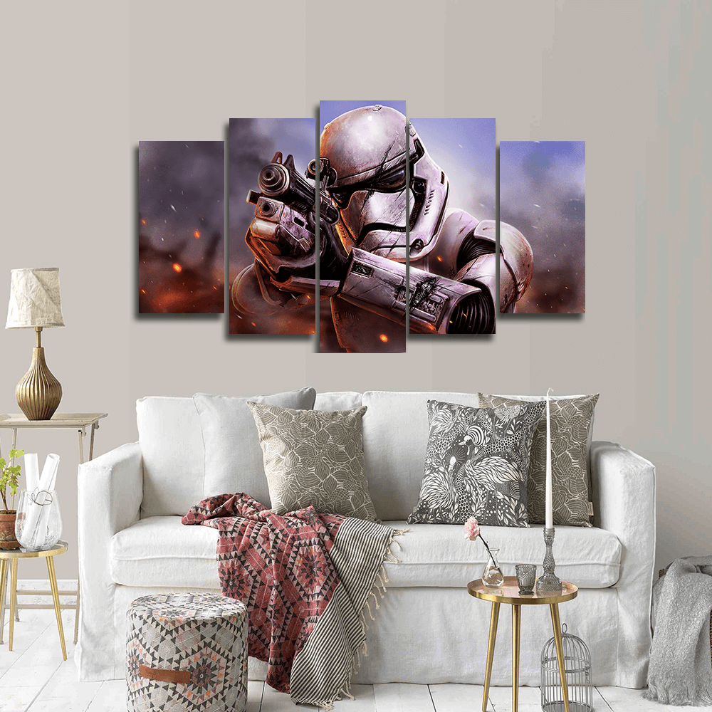 Stormtroppers Vibe Canvas Wall Art
