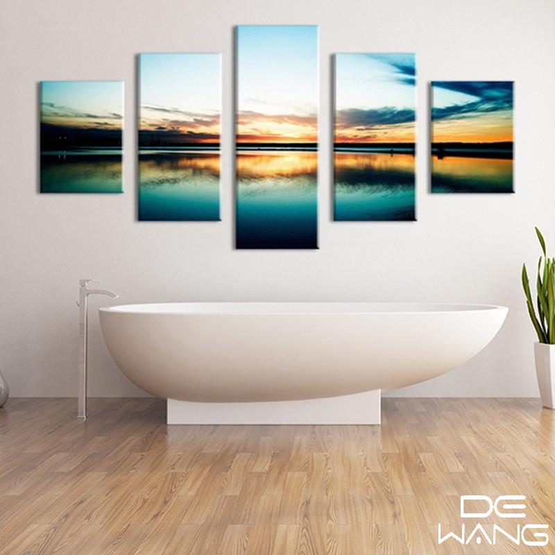 Sunset Seascape Canvas Wall Art Sunset Seascape Canvas Wall Art