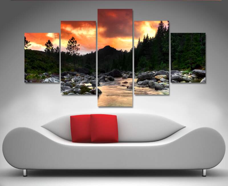 The Peaceful Woods Canvas Wall Art The Peaceful Woods Canvas Wall Art