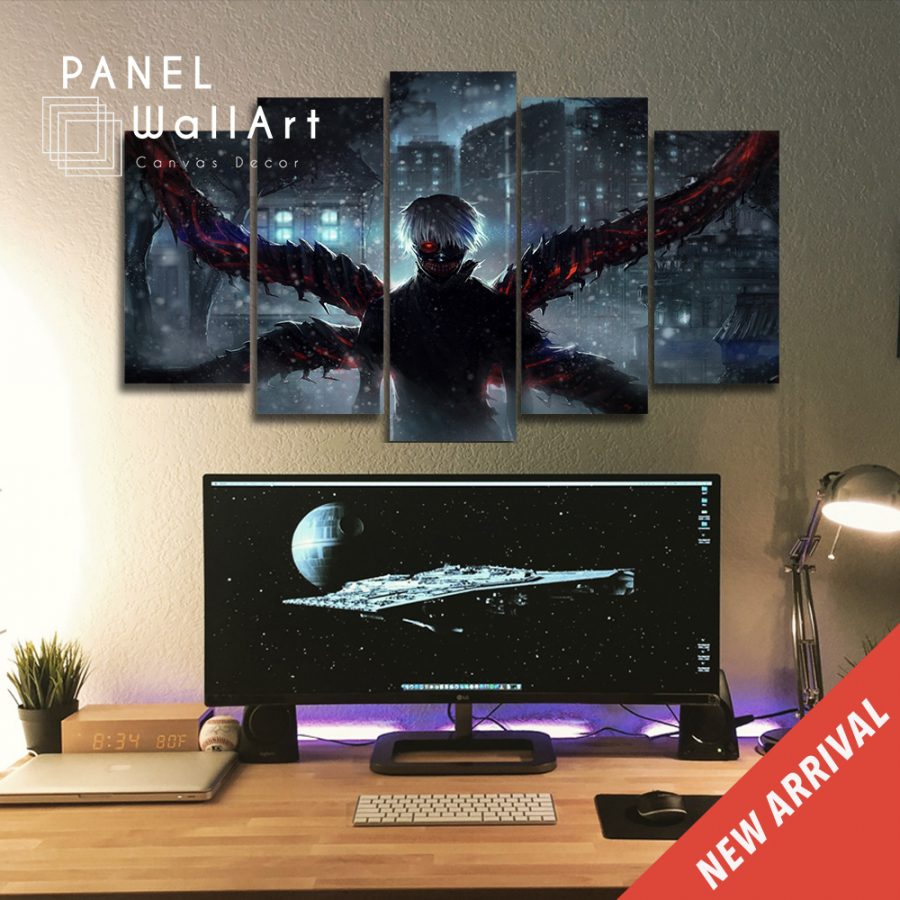 Tokyo Ghoul Anime Canvas Wall Art