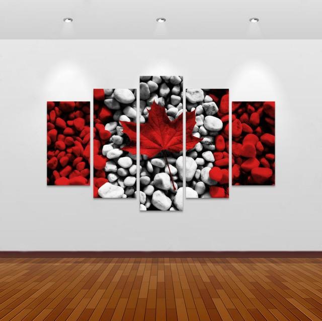 Unique Canadian Flag Canvas Wall Art Unique Canadian Flag Canvas Wall Art