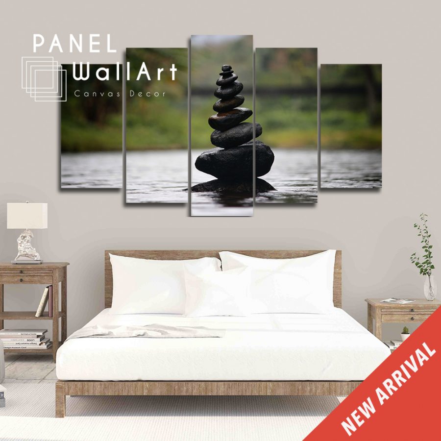 Zen Balance Spiritual And Meditation Canvas Wall Art